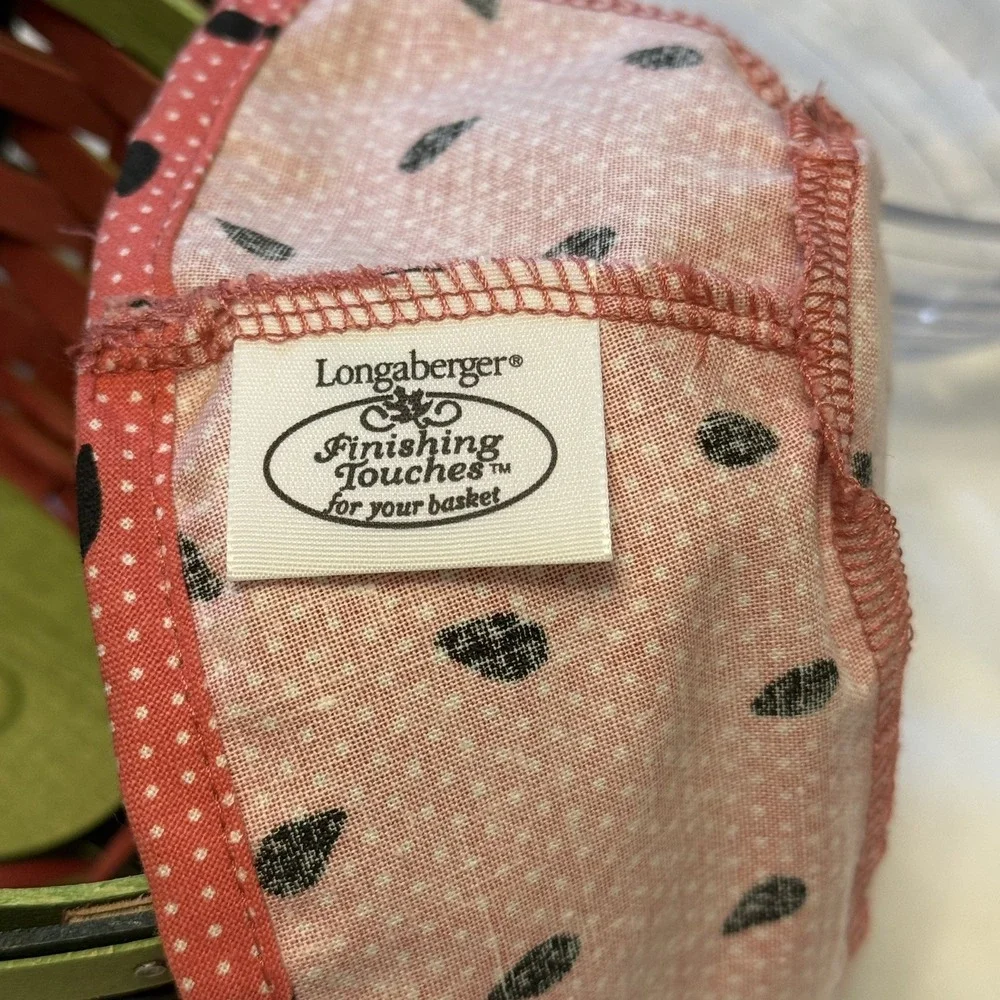 2010 Collectors Club Longaberger Watermelon 7